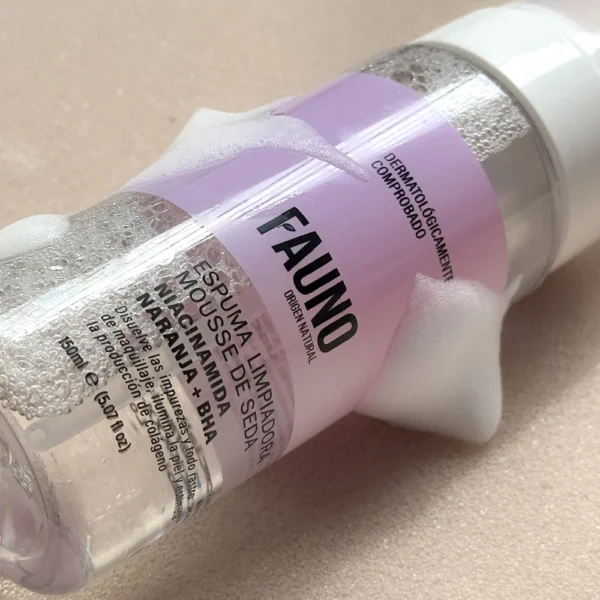 Espuma Limpiadora Mousse De Seda 150 ML FAUNO