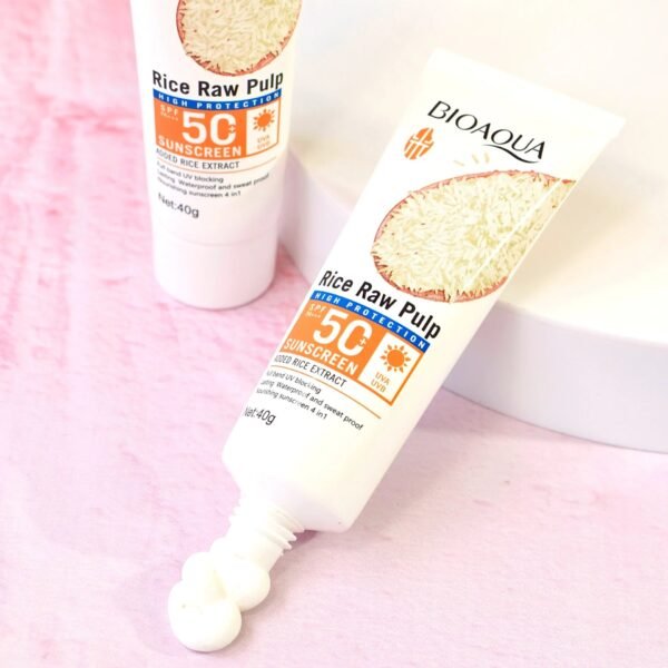 Protector Solar de Arroz BIOAQUA