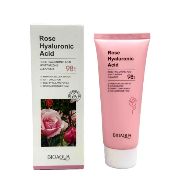 Jabón facial Acido hialurónico & Rosas BIOAQUA