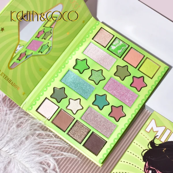 Paleta de Sombras Green Book KEVIN & COCO