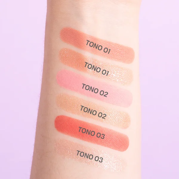 ILUMINADOR Y RUBOR EN DÚO LULA