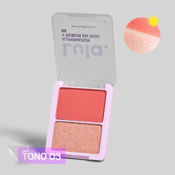 ILUMINADOR Y RUBOR EN DÚO LULA